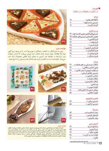 فهرست هنر آشپزی 78